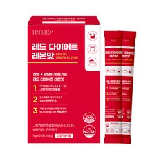 HNBBIO 레드 다이어트 레몬맛, 1박스, 20포