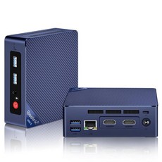 Beelink 11세대 미니 PC 인텔 N5095 프로세서(최대 2.9GHZ) 8GB DDR4 RAM/256GB M.2 SATA SSD가 있는 미니 컴퓨터 확장 HDD&S