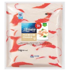 사조 대림선 크라비아 1kg x 2개 /크랩 크래미 맛살, 6개