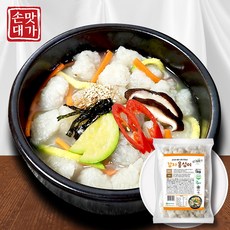 [손맛대가] 국내산 감자 옹심이 국산 HACCP인증 밀가루0%, 1개, 1kg