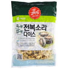 재호물산 죽이랑 밥이랑 전복소라다이스 1kg 냉동, 1개