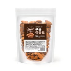 투데이넛 구운 아몬드, 500g, 1개 500g, 1개