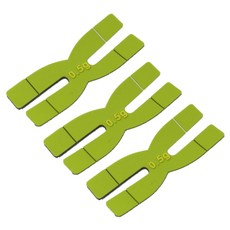 3 PCS 배드민턴 라켓 무게 0.5G 라켓 헤드 밸런스 스트립 H 모양 실리콘 밸런스 바 테니스 라켓 액세서리