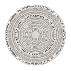 대형라탄타원형러그