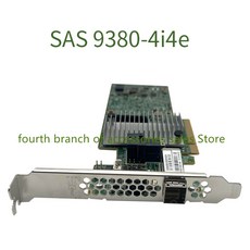 MegAID SAS 9380-4i4e 1 GB 캐시 LSI004 F8644 F8643 RAID0.1.5.6 PCI-E3.0 x8 12가바이트초 컨트롤러 카드