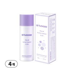 알루즈 여자 몸을 생각한 자연 유래 성분 마사지 젤, 4개, 50ml