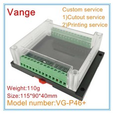 박스 정션 용 인클로저 케이스 딘 레일 전자 박스 1159040mm 로트당 1 개