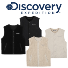 [정가 159000] 디스커버리 남성 플리스 베스트 리버시블 퀼팅 조끼
