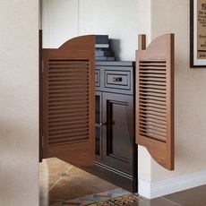 갤러리도어 카우보이문 나무 통로 파티션 출입문 가림문 중문도어 식당 북유럽풍 애견카페, 1개