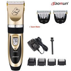 애완동물용 전기 헤어 트리머 이발기 리무버 제거 커터 그루밍 강, 1개, A.UK Plug 220V AC