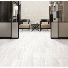 동화자연마루 나투스진그란데 JG2002 화이트트라버틴 타일강마루, 1개