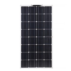 100W 고성능 방수 단결정 유연 태양광 패널 태양열 판넬 태양전지, 2개입
