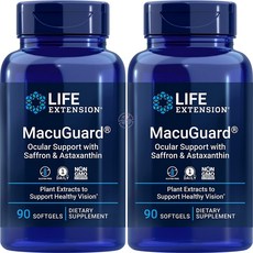 라이프 익스텐션 마쿠가드 아스타잔틴 Life Extension MacuGuard Astaxanthin 90정 2개
