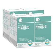 엔썸잇 프리미엄 브로멜라인 700mg 퀘르세틴 파인애플 효소, 60정, 4개