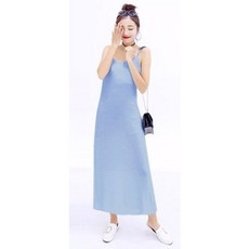 이너퀸 프리수 M~XL 소프트 끈 롱 맥시 원피스