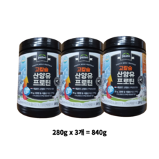 팔레오 고칼슘 산양유프로틴 네덜란드 저지방산양유 단백분말 스푼포함, 840g, 6개