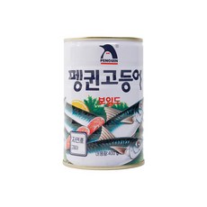 펭귄 고등어 통조림, 400g, 1개