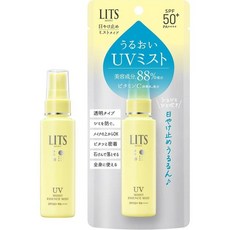 Ritz Ritz Moist C UV에센스 미스트 40ml SPF50+ PA+++ 비타민c Ceramide 무알콜 선크림, 6개