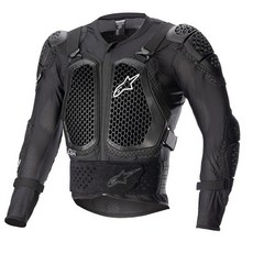 Alpinestars 6546823-10-S/M: 청소년 바이오닉 액션 V2 보호 재킷 블랙 Sm/Md 129453, Black_Youth Large/X-Large