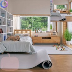 PK 소음방지롤매트 셀프층간소음매트 그레이 셀프시공 롤매트 140CMX6M