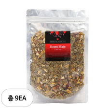 아름드레 대용량 리필 스위트 마테 블랜딩차, 60g, 1개입, 9개
