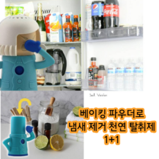 최강몰 냉장고 냉동실 곰팡이 김치 냄새 제거 청소방법 탈취제 1+1 천연, 2개