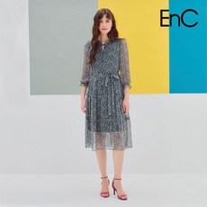 브러쉬랩디자인수채화플라워쉬폰아이미스유원피스