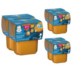 Gerber 2단계 어린이 식품 113g, 버터넛 스쿼시(Butternut Squash), 226g, 6개