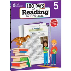 (영문도서) 180 Days of Reading for Fifth Grade 2nd Edition: Practice Assess Diagnose Paperback, Shell Education Pub, English, 9798765918074