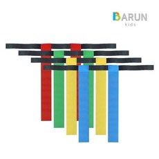 풋볼벨트 플래그 꼬리잡기 바른키즈 바른키즈 유아 어린이 태그 활동 체육 신체 놀이 플래그 꼬리잡기, 블루
