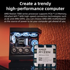 7700x AMD Ryzen 9 7950X R9 4.5 GHz 16 코어 32 스레드 CPU 프로세서 5NM L3 = 64M 100-000000514 소켓 A, 한개옵션0