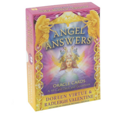 정품 국내배송 엔젤 앤서 천사의 대답 인기있는 유튜버 유튜브 오라클 카드 타로 카드 angel answers oracle cards