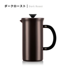보덤 프렌치 프레스 커피 메이커 TRIBUTE PRESS 1000ML, 다크 로스트, 1개