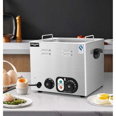 계란삶는기계 업소용 찜기 스텐 대용량 완숙 반숙, 온도 조절- 60개 계란