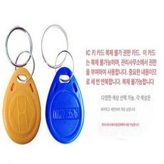 지문복사 토큰 키패드 도어 복사 여분 잠금 키포브 도매 키포 출입 도어락, 1개, ID 인증 카드 10개