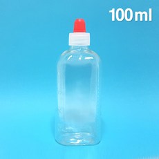 한국산 투약병 100ml- 100개 /물약병/공병/투약병/시약병/샘플병 100cc