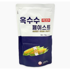 3980. 옥수수 페이스트 - 신광1kg, 3개, 1kg