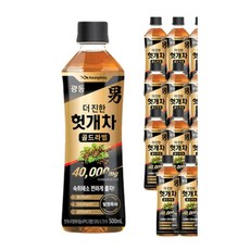 골든싸이]광동_더진한헛개차골드라벨500ml, 500ml, 36개