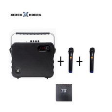 EV- 9800 200w +가방+무선마이크 2개 학교 수업 교육 강의 행사용 휴대용앰프 충전식 블루투스 EV-9800S