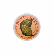 Burt's Bees 모이스처라이징 큐티클 크림 남여공용 건성용 100% 천연 레몬 버터 함유 17g 3개입 핸드 스킨 케어 발렌타인 선물