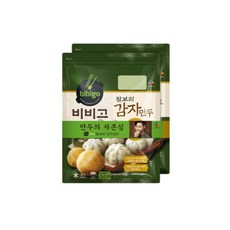 비비고 찰보리 감자만두, 4개, 600g