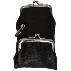 개인 상표 여성용 가죽 담배 및 라이터 케이스 (색상 선택의 트위스트 걸쇠 포함) (블랙), Black_One Size