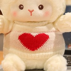 햄스터옷 의류 꾸미기 귀여운 액세서리 조끼 망토 용품 코스튬 모자 친칠라 수제 기니피그, 30-35cm에 적합, 큰 사랑 스웨터, 1개