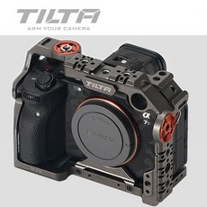 Tilta-소니 A7S3 A7SIII 카메라 케이지 풀 케이지/하프 보호 케이스 사이드 핸들 경량 블랙 소니 카메라용, [01] tactical gray, 1.tactical gray