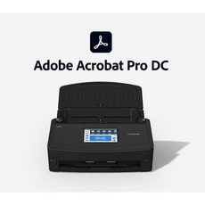 Adobe Acrobat DC ProMac 및 PC용를 사용한 ScanSnap iX1600 Deluxe Color Duplex 문서 스캐너 Black