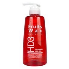 과일나라 후르츠왁스 케라틴 슈퍼하드 헤어젤 500g, 500ml, 1개