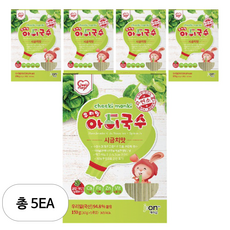 치키몽키 우리밀 아이국수, 5개, 150g