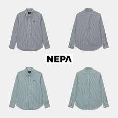 네파 24SS #남성 #쿨맥스 #여름시즌 #인기상품 #남성 체크 시어서커 셔츠 7K31541