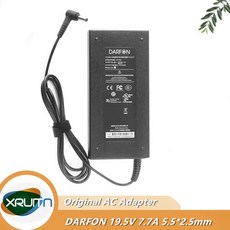 DARFON MSI GL62M GE72 노트북 전원 공급 장치용 AC 어댑터 충전기 BAA51950 19.5V 7.7A 150W 5.5x2.5, 한개옵션2, 05 US, 한개옵션1