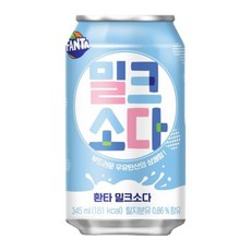 환타 밀크소다 345CAN 24입, 제천